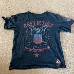 Boys affliction T-shirt